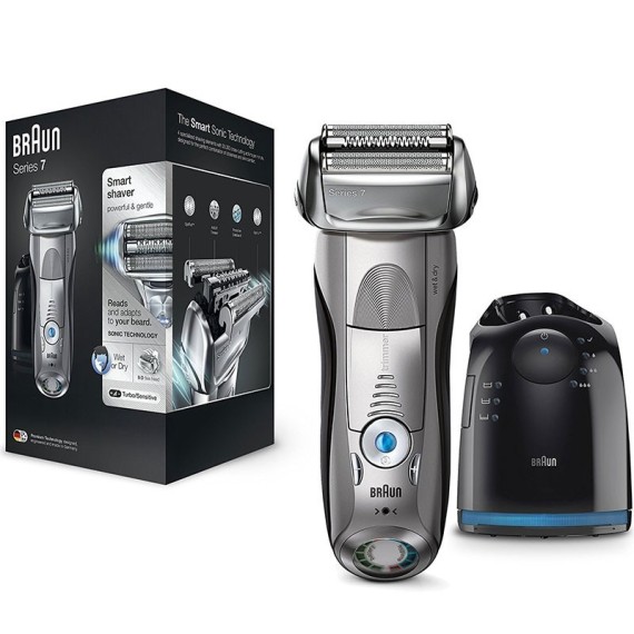 Rasoir BRAUN Series 7 WET & DRY 7899CC- Gris (7899CC)