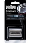 Pièce de Rechange Braun 52S Argentée pour Rasoir Compatible avec les Rasoirs Series 5 (52S)