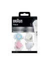 Brosse BRAUN 4 brosses pour visage - ( SE80-M )