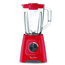 Blender MOULINEX - 600 Watt - 1.5 Litres - Rouge (LM420510)