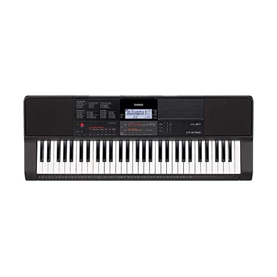 Clavier Electronic Musical + ADPT CASIO - Noir(CT-X700C2)