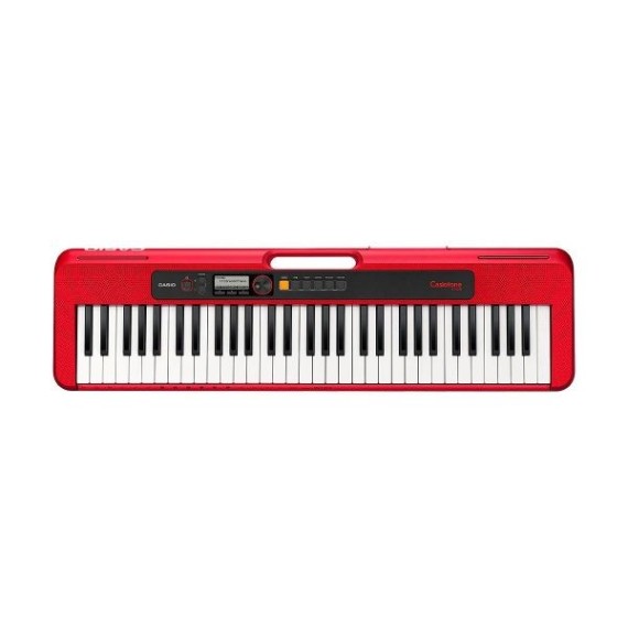 Clavier Electonic Musical + ADPT CASIO - Rouge (CT-S200RDC2)