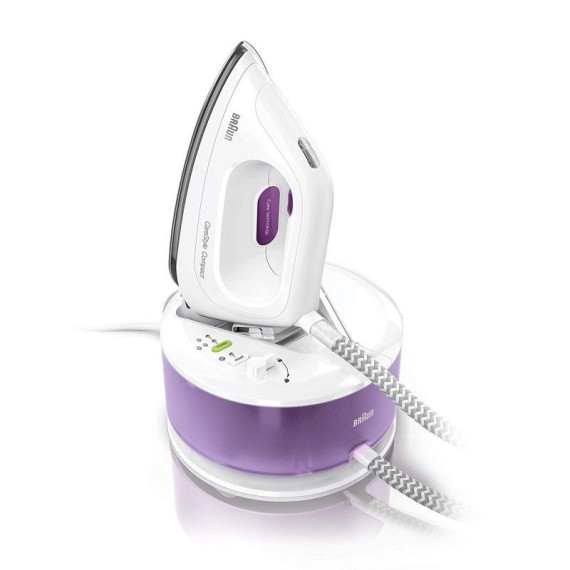 Centrale vapeur CareStyle Compact Braun - 2200 watt- Blanc (IS2044VI)