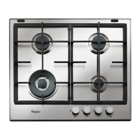 Plaque 4 feux Whirlpool 60cm - Inox (GMA 6422/IX)