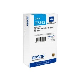 Cartouche Epson T7892 Pour Imp WF-5110/5620 Series Ink Cartridge XXL (4 000 p) Cyan