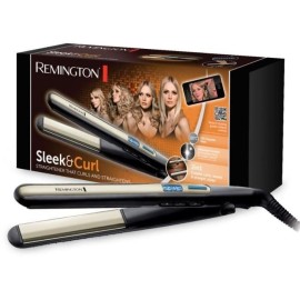 Lisseur Boucleur REMINGTON Sleek & Curl - Noir&Gold