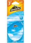 Lot de 3 Carte Air Freshener-Tranquil Skies Bleu (GAA18515ML1)