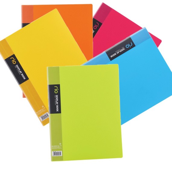 Porte documents Personnalisable DELI A4 PP 10P Assortis -E5031