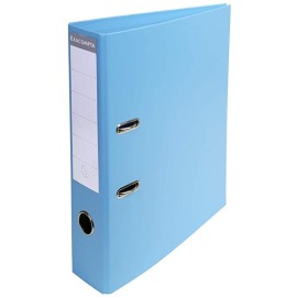 Classeur a Levier EXACOMPTA A4 PVC DOS 70 - Bleu Turquoise