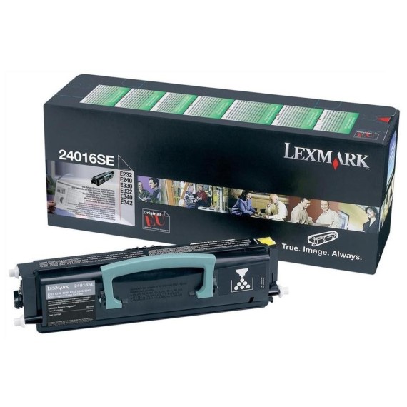 Toner Original Lexmark  E232, E33X, E34x Noir (2,5K) - 24016SE