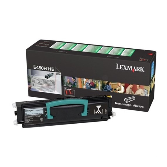 Toner Original Lexmark E450 Noir (11K) - E450H11E