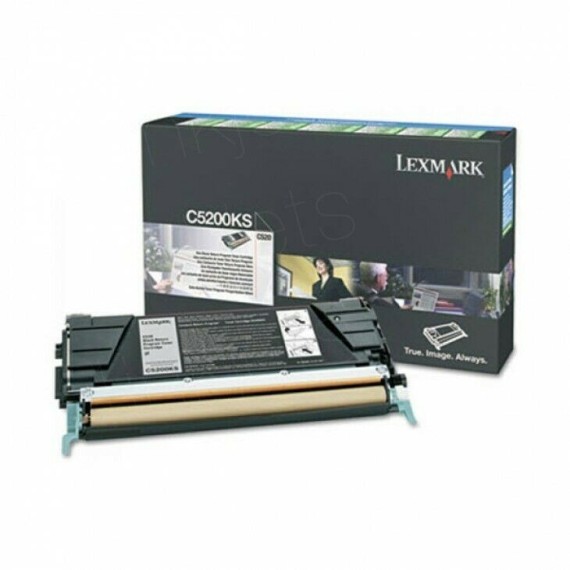 Toner Original Lexmark C520, C530 Black (1.5K) - C5200KS