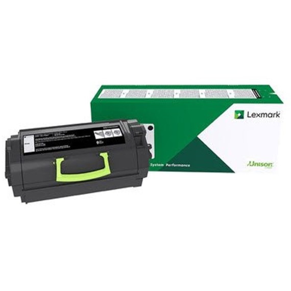 Toner ORIGINAL Lexmark pour IMP  MX718de (45000 Pages) - Noir (63B5X00 )