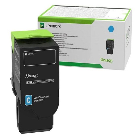 Toner ORIGINAL Lexmark pour IMP  CS/CX421,CS521,CS/CX622,CX522,CX625 (5000 Pages) - Cyan (78C5XC0)