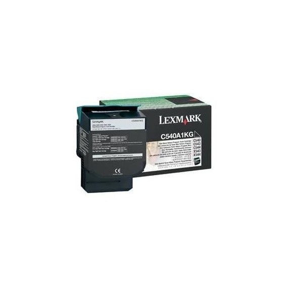 Toner Original Lexmark C54x, X54x Black (1K) - C540A1KG