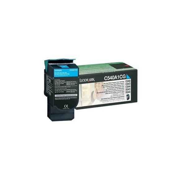 Toner  Original Lexmark C54x, X54x Cyan (1K) - C540A1CG