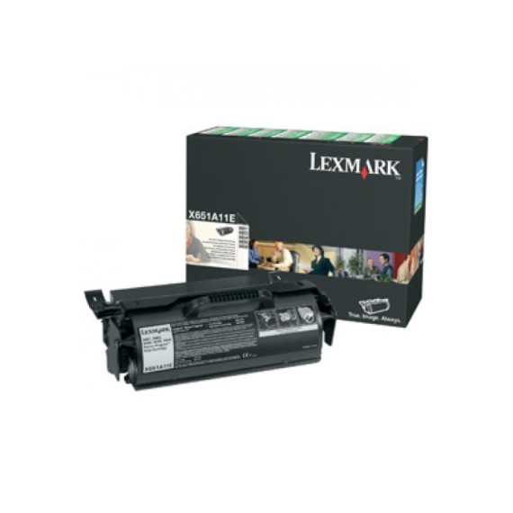 Toner Original Lexmark   X65X (7K) -  X651A11E