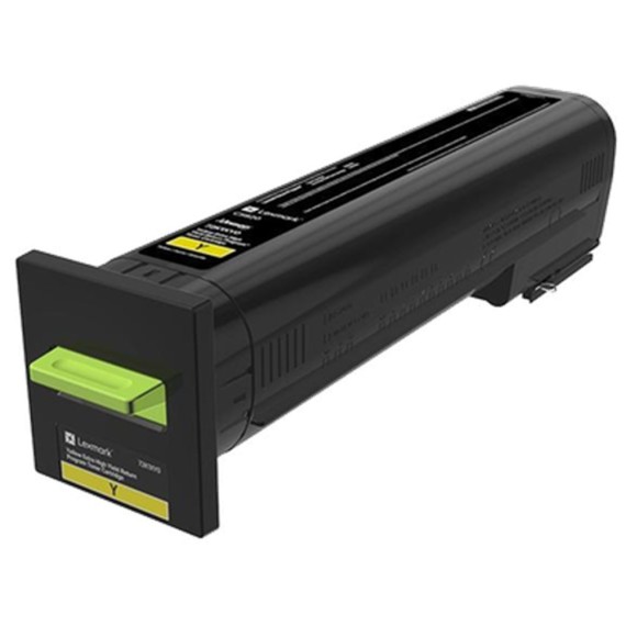 Toner Original Lexmark CS820 (22000 Pages) - Yellow (72K5XY0)