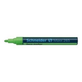 Marqueur SCHNEIDER  DECO MAXX 265 VERT CLAIR (2mm à 3mm)