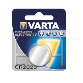 Pile Bouton VARTA CR 2025 Lithium 3V  - (4008496276875)