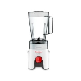 Blender Moulinex Genuine - 500 Watts + 2 Accessoires - Blanc (LM242B25)