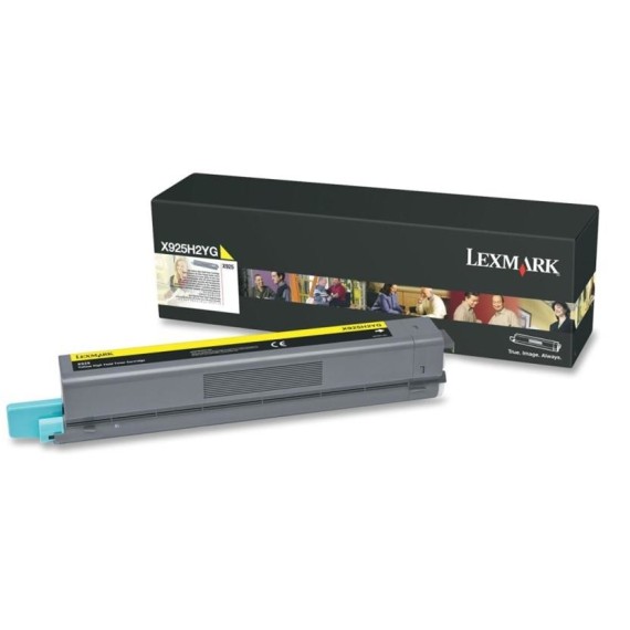 Toner Original Lexmark X925 Yellow (7.5K) - 	X925H2YG