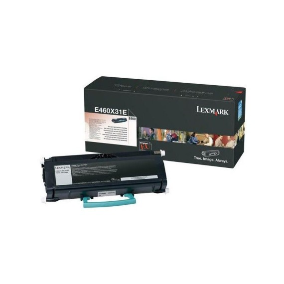 Toner Original Lexmark E460  Noir (15) - KE460X31E