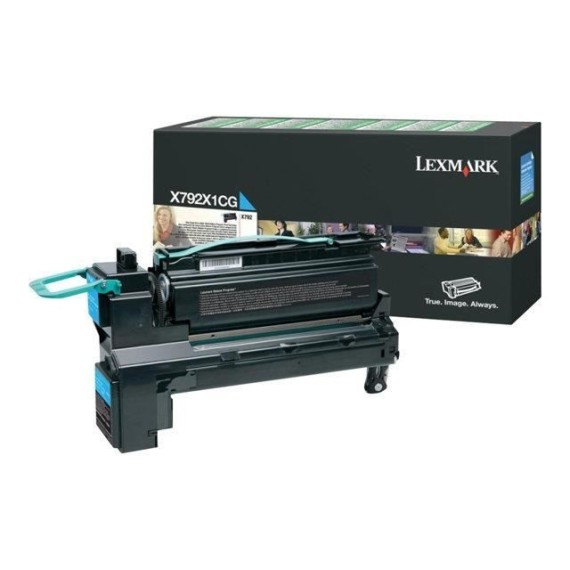 Toner Original Lexmark   X792 Cyan (20K) - X792X1CG