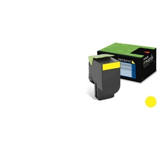 Toner Original Lexmark Yellow CS510 (4K) - 70C8XY0