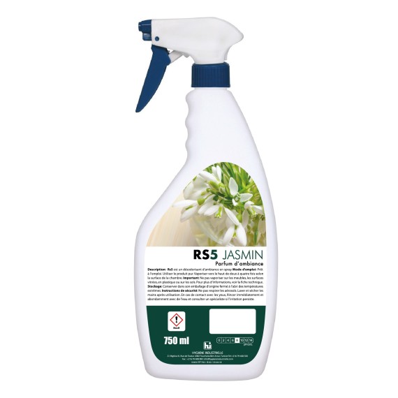 Désodorisant d'ambiance Hygiène Industrielle Rs5 JASMIN - (10010020125)