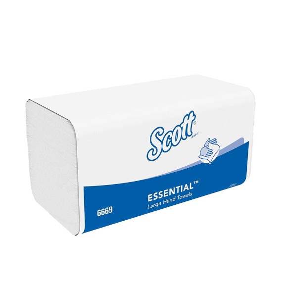 Essuie-mains papier Scott Performance Kimberly-Clark  - Blanc (10200030320)