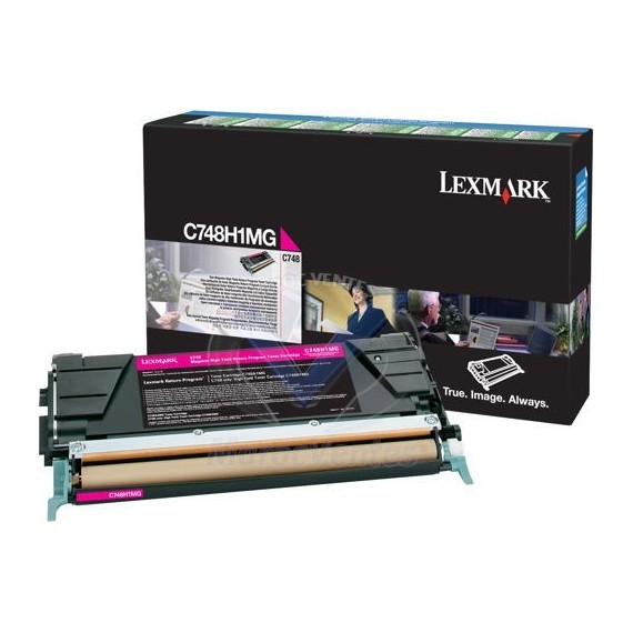 Toner Original Lexmark C748 Magenta (10K) - C748H1MG