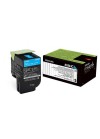 Toner Original Lexmark 808HC   Cyan CX410,CX510 (3K) - 80C8HC0