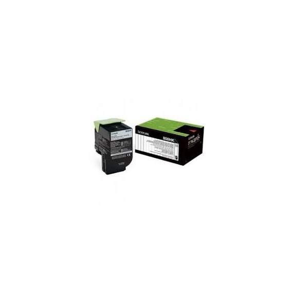 Toner Original Lexmark 808HK Black CX410,CX510 (4K) - 80C8HK0