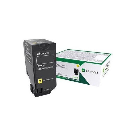 Toner Original Lexmark CS/CX727, CS728 Yellow (10K) - 75B50Y0