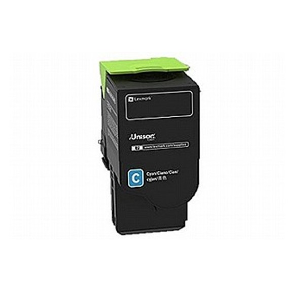 Toner Original Lexmark CS/CX421,CS521,CS/CX622,CX522,CX625 (1 400 Pages ) - Cyan (78C50C0)