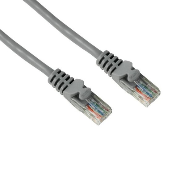 Câble réseau "Droit" RJ45 Hama , Cat 5e, STP, Blindé, Gris, 10,00m