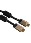 Câble HDMI Hama Premium avec Ethernet, mâle - mâle, ferrite, métal, 1,5 m