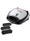 Croque Monsieur + Gauffrier  700 Watt MOULINEX - Noir (SW611812)