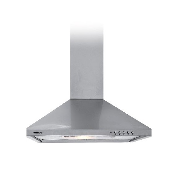 Hotte pyramidale Focus 60cm - Inox (F.605X)