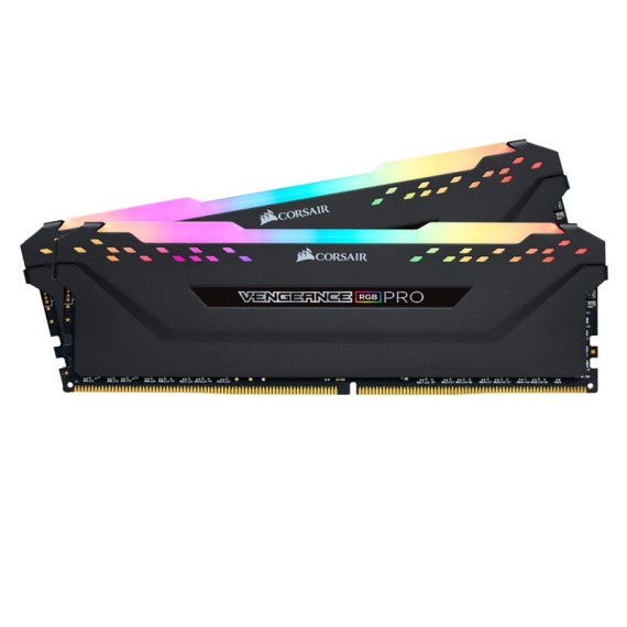 Memoire DDR CORSAIR RGB 32Go DDR4 3200MHz PC25600 -  (CMD32GX4M2C3200C16)