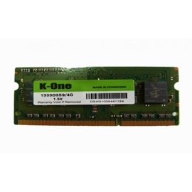 Barette Mémoire SODIMM pour Pc Portable K-one 4 Go DDR3 1333 Mhz