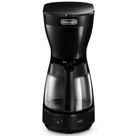 Cafetière Filtre DELONGHI 1000 Watt - 10 Tasses - Noir (ICM16210)