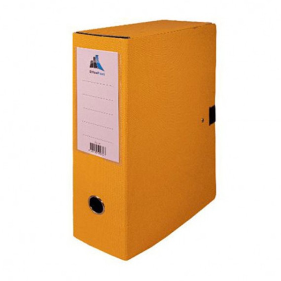 Boite d'archives OfficePlast Essential DOS DE 10 cm - Jaune ( 1300230)