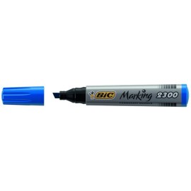 Marqueur Permanent BIC 2300 - Bleu (3086122300065)