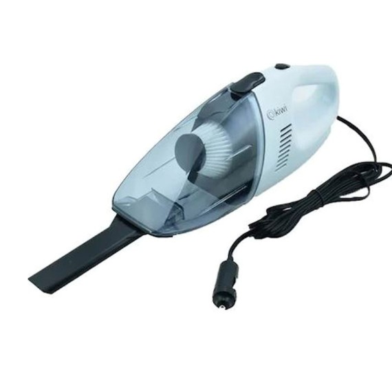 Aspirateur à Main KIWI Pour Voiture 60W - Blanc (KVC-4005)