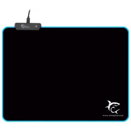 Tapis Souris White Shark LUMINOS L LED 35 x 25 cm - (MP-1862-L)