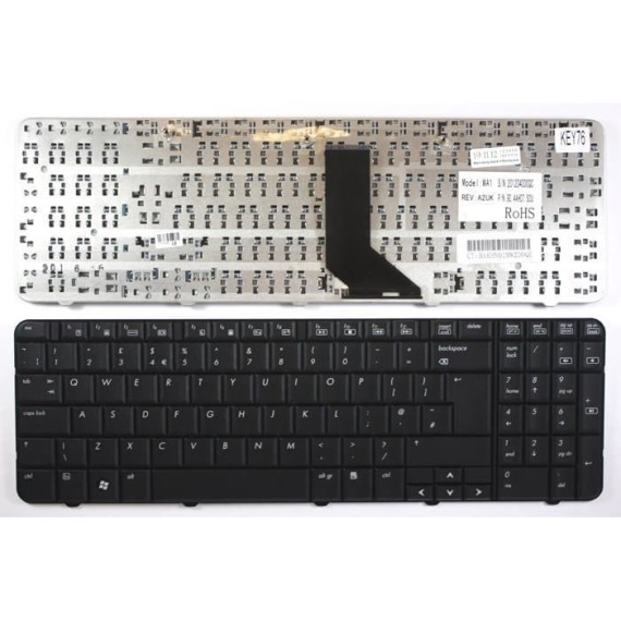 CLAVIER Adaptable PourPc Portable HP CQ60 / G60 NOIR (CH35)