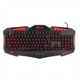 Clavier Gamer WHITE SHARK SHOGUN ROUGE (GK-1621RED)