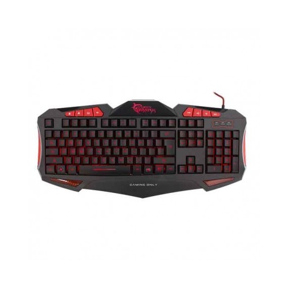 Clavier Gamer WHITE SHARK SHOGUN ROUGE (GK-1621RED)